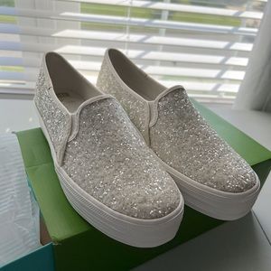 Cream triple decker Kate Spade Keds